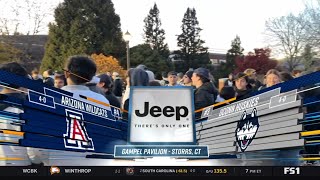 FS1 College Hoops intro | 4 Arizona @ 3 UConn | 11/19/2025