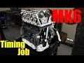 2.0t TSI VW | Cylinder Head Install and Timing Up the Engine