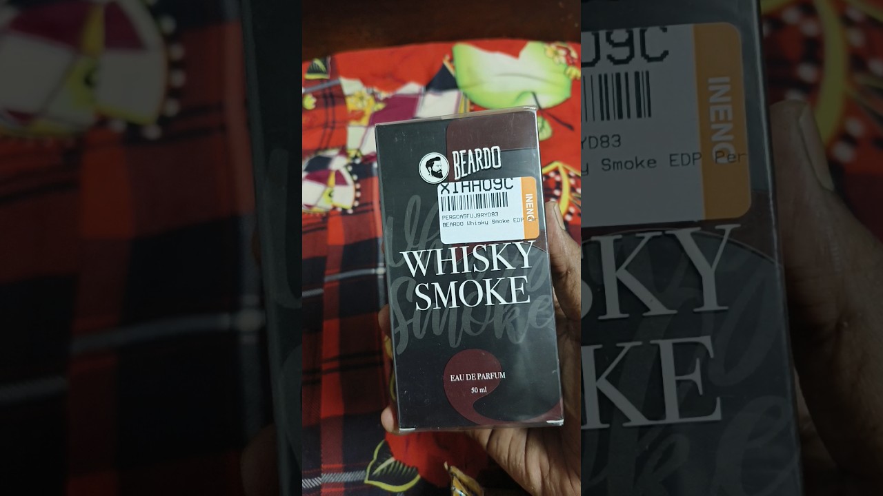 BEARDO whiskey smoke perfume unboxing 