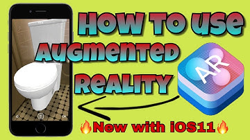 How to Use AR ( Augmented Reality ) on your iPhone, iPad (iOS11)