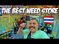 Exploring bangkok delicious food market shopping and top weed dispensary  thailand solo travel