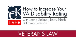 How to Increase Your VA Disability Rating