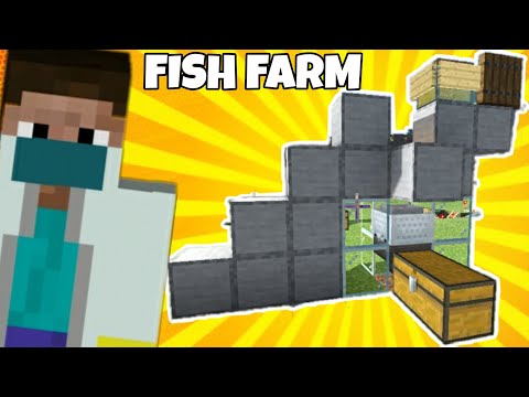 How to Make a Fish Farm In Minecraft - YouTube