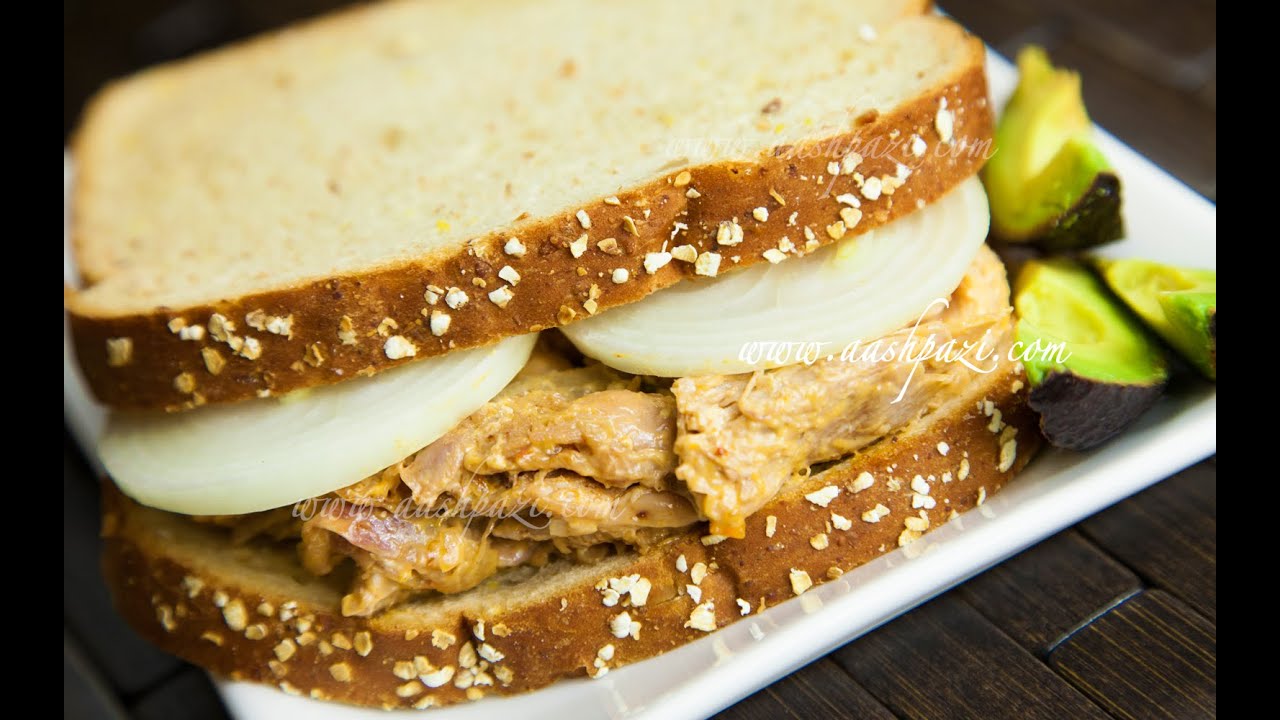 Roasted Turkey Sandwich Recipe YouTube