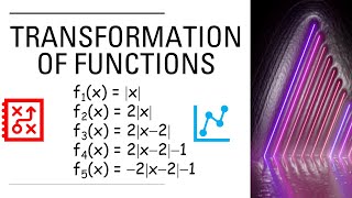 HOW TO TRANSFORM A FUNCTIONS: TRANSLATE, REFLECT, COMPRESS AND STRETCH.