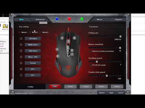 pictek-gaming-mouse-t7-review-|-technical-functions-|-software-macro-button-set-up