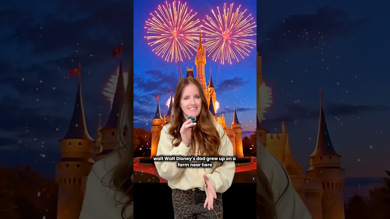 Walt Disney’s dad lived outside Bluevale Ontario? 