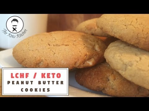 Peanut Butter Cookies [NO FLOUR] || The Keto Kitchen