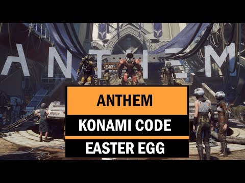 Anthem Konami Code Easter Egg