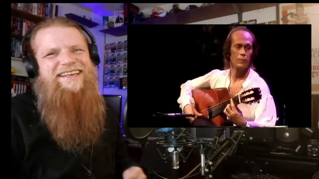 PACO DE LUCIA - Monasterio de sal REACTION | Metal Head DJ Reacts