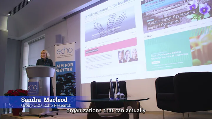 The 2022 Echo Summit highlight - Sandra Macleod