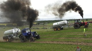 MTZ 80.1 vs MTZ 82, Tractor show, Tractor drag race,