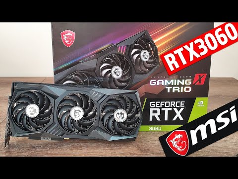 MSI GeForce RTX 3060 GAMING X TRIO KUTU AÇILIŞI!