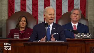 WATCH: Biden asks for recognition of 'how far we came' fighting COVID | 2023 State of the Union