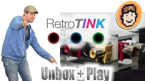 RetroTink 2X  |  Unbox + Play  |  Composite, Component, & S-Video to HDMI