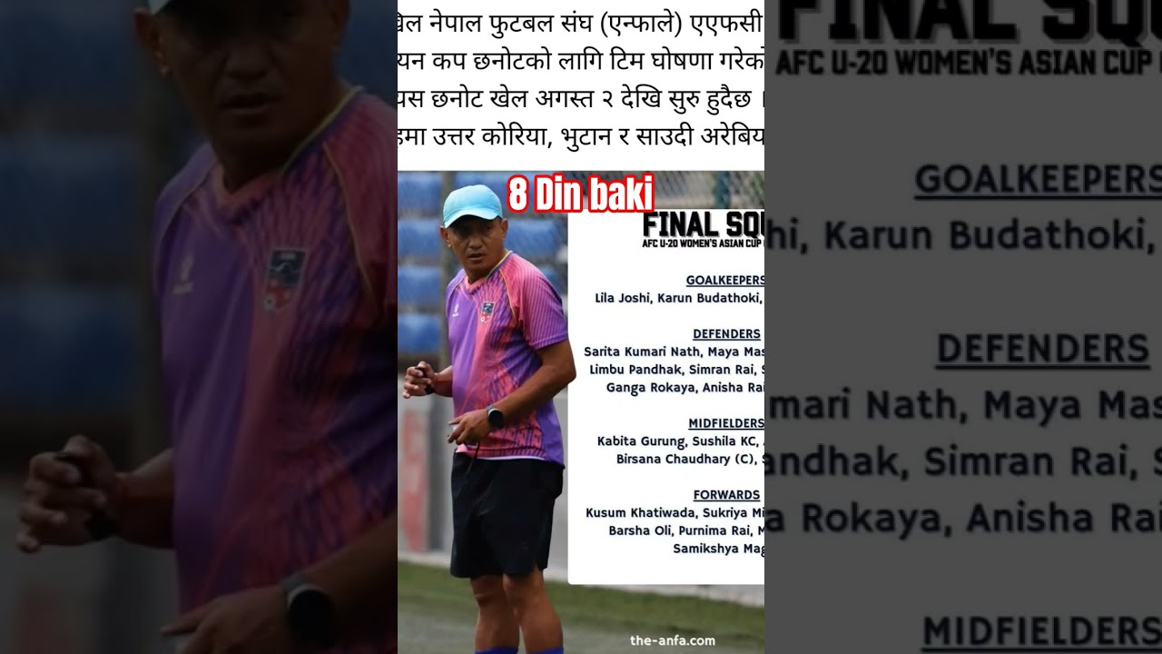 U -20 SAFF WOMAN'S CHAMPIONSHIP 2025/