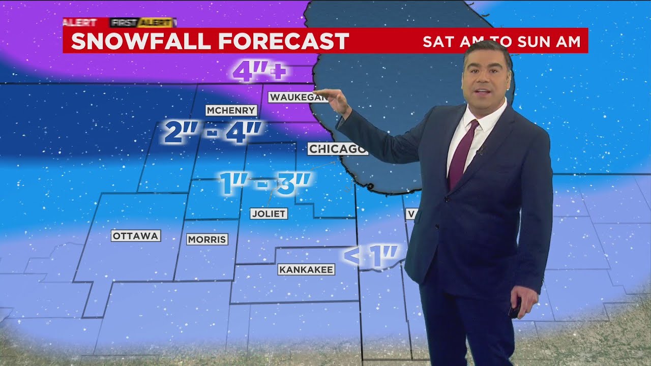 Chicago First Alert Weather: Prepare for weekend snow - YouTube