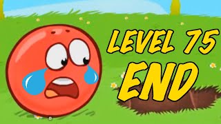The Last Level Of The Game Red Ball 4 Level 75