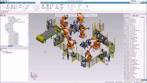 Tecnomatix Process Simulate: Signals Connection Tool Tutorial