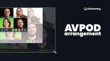 How to arrange your AV window during online events