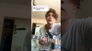 Video thumbnail of "Learning: “Playing God by Polyphia” in 60 seconds"