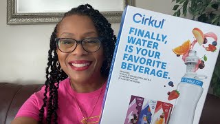 CIRKUL UNBOXING I tried the new @Cirkul Water Bottle Starter Kit 💧