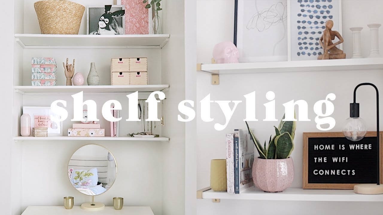 How To Style A Shelf 10 Easy Tips For Bookshelf Styling Ad