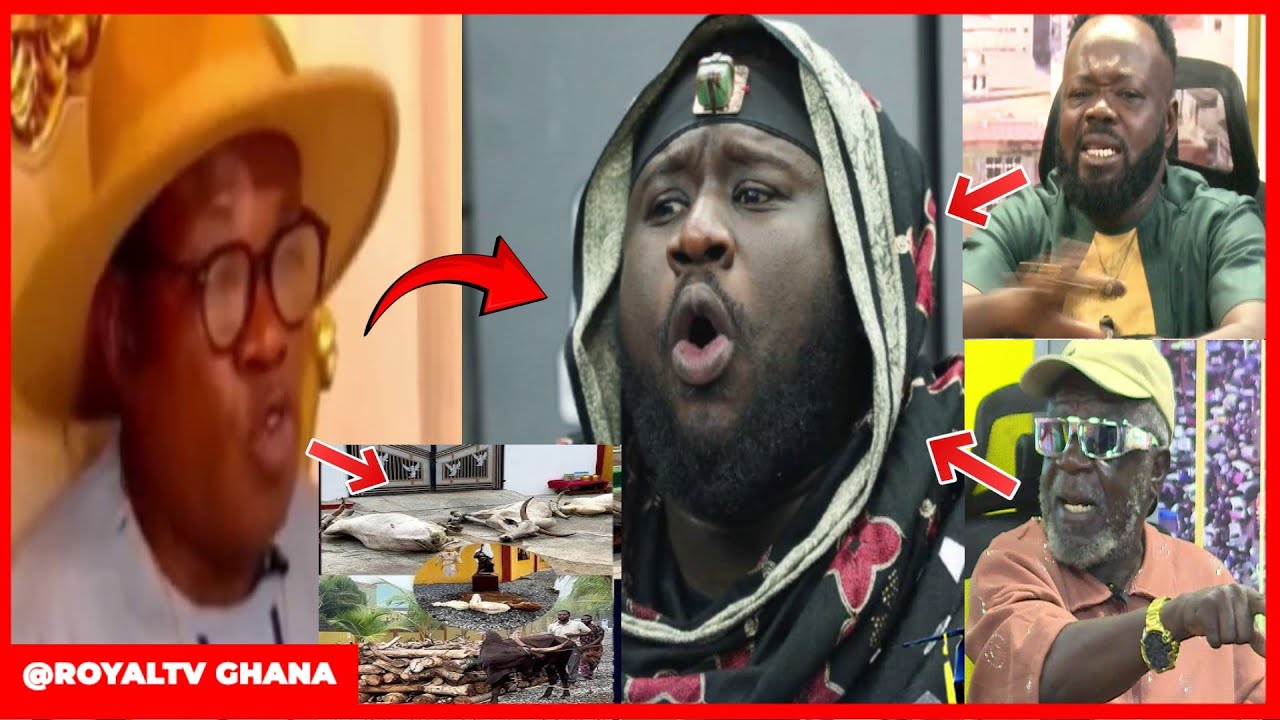 Ajagurajah Gyae ma nkwadaa ny3💥Let your spirit fight😡for you if you have power🤬Nana Gyana💥😨;Osoode🔥