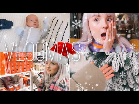 VLOGMAS 1🎄 ИЩЕМ И ПОКУПАЕМ ЕЛОЧКУ 😻 НАС с МАЛЫШОМ ХОТЕЛИ ГОСПИТАЛИЗИРОВАТЬ 😞