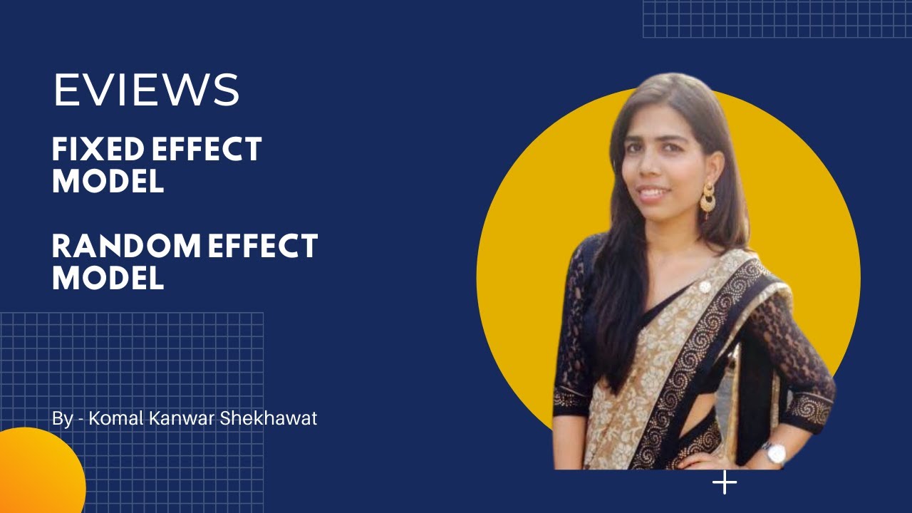 Fixed and Random Effect Model || Hausman Test || EViews || Regression ...