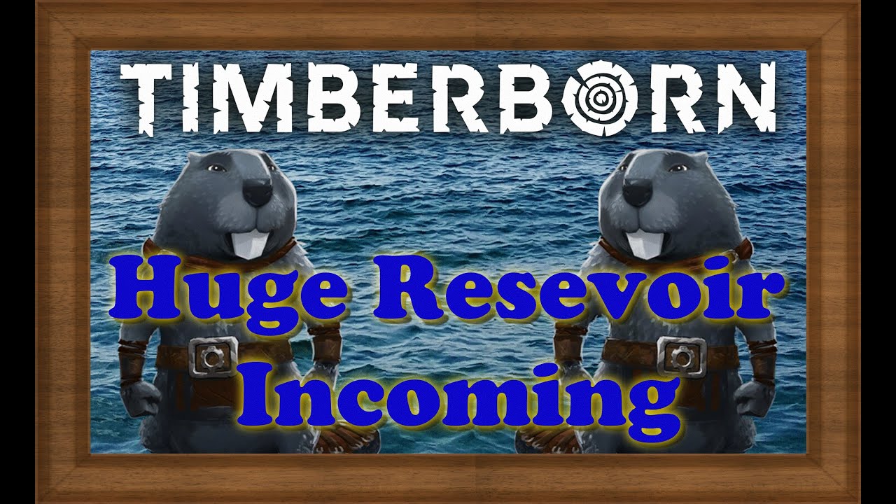 Let's Play Timberborn N00B Episode 4 - Where Should I Put The District?