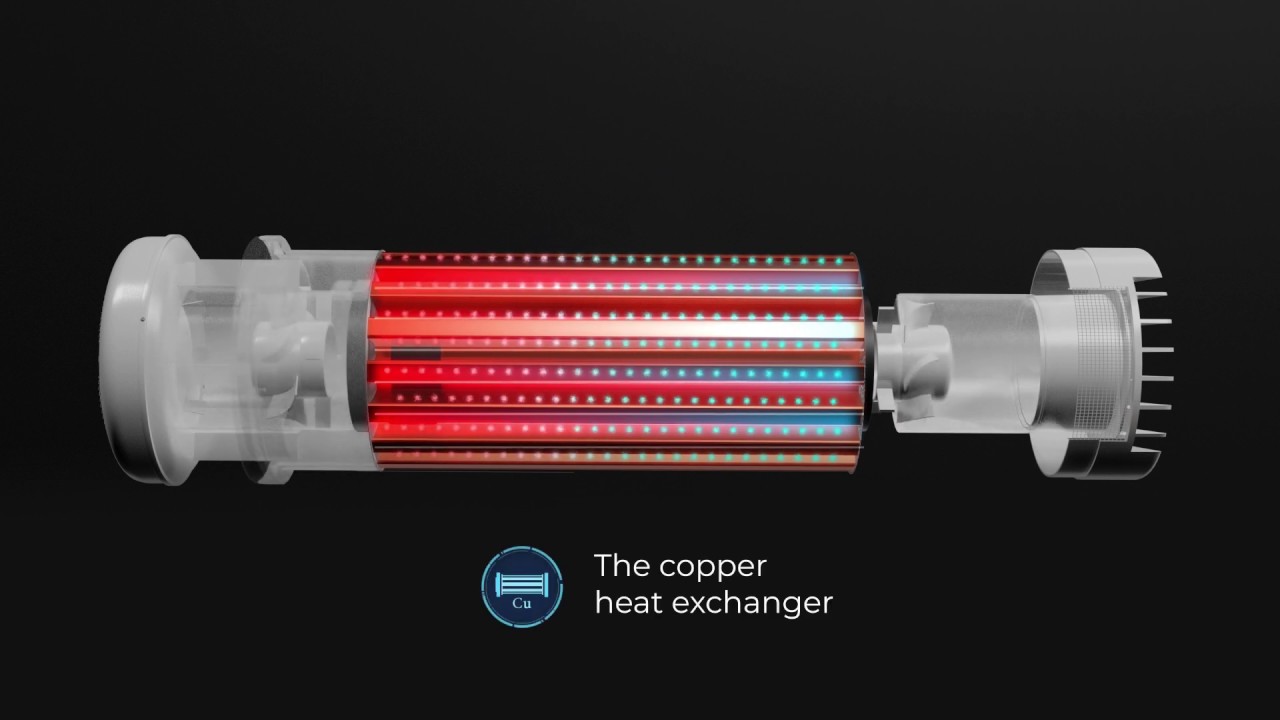 PRANA recuperator is an Inflow and exhaust ventilation system with heat  recovery - YouTube