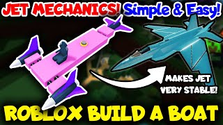 Tutorial Easy Simple Jet Flight Mechanics! Makes Plane stable in Roblox Build a Boat for Treasure screenshot 3