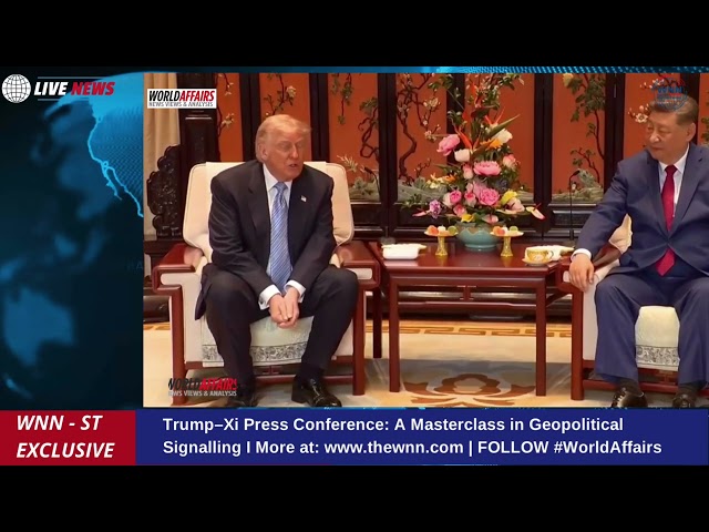 Trump–Xi Meeting:The Real Message Was Beyond the Microphones | Power, Optics & Geopolitics Explained