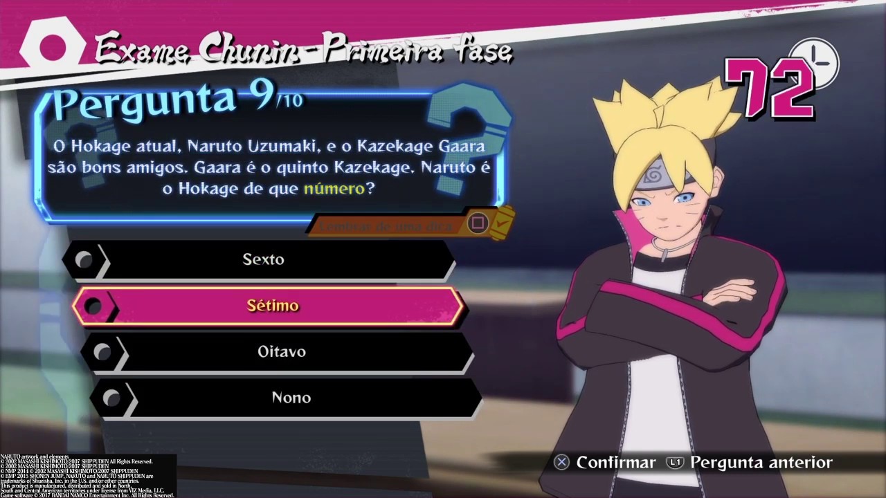 Road To Boruto #5 - O EXAME CHUUNIN - Legendado Naruto Ninja Storm 4 