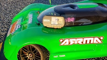 ARRMA INFRACTION GT SPEED RUN NEW PB 143MPH