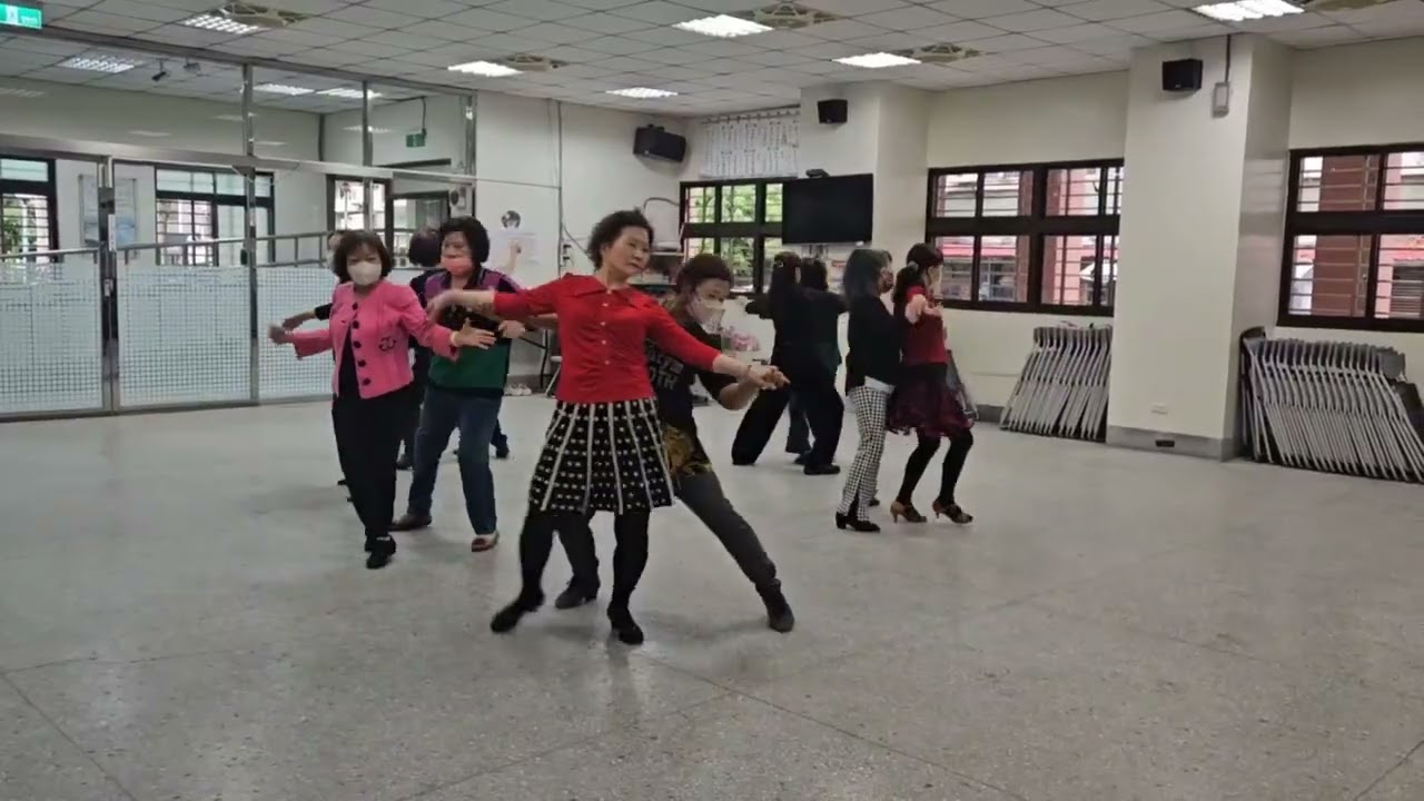 《愛情過路客》探戈⋯陳采霞編舞授課