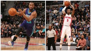 Kemba Walker (34 Pts) and Kentavious Caldwell-Pope (33 Pts) Duel in Detroit | 02.23.17