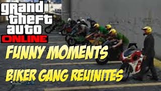 Gta 5 Online Funny Moments (Biker Gang Returns)