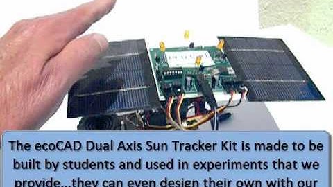 Sun Tracker Prototype Video