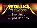 Metallica - 72 Seasons: Slightly faster/shorter version