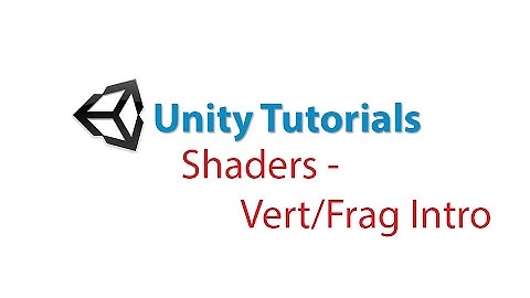 Unity Tutorials: Vertex/Fragment Shader Introduction