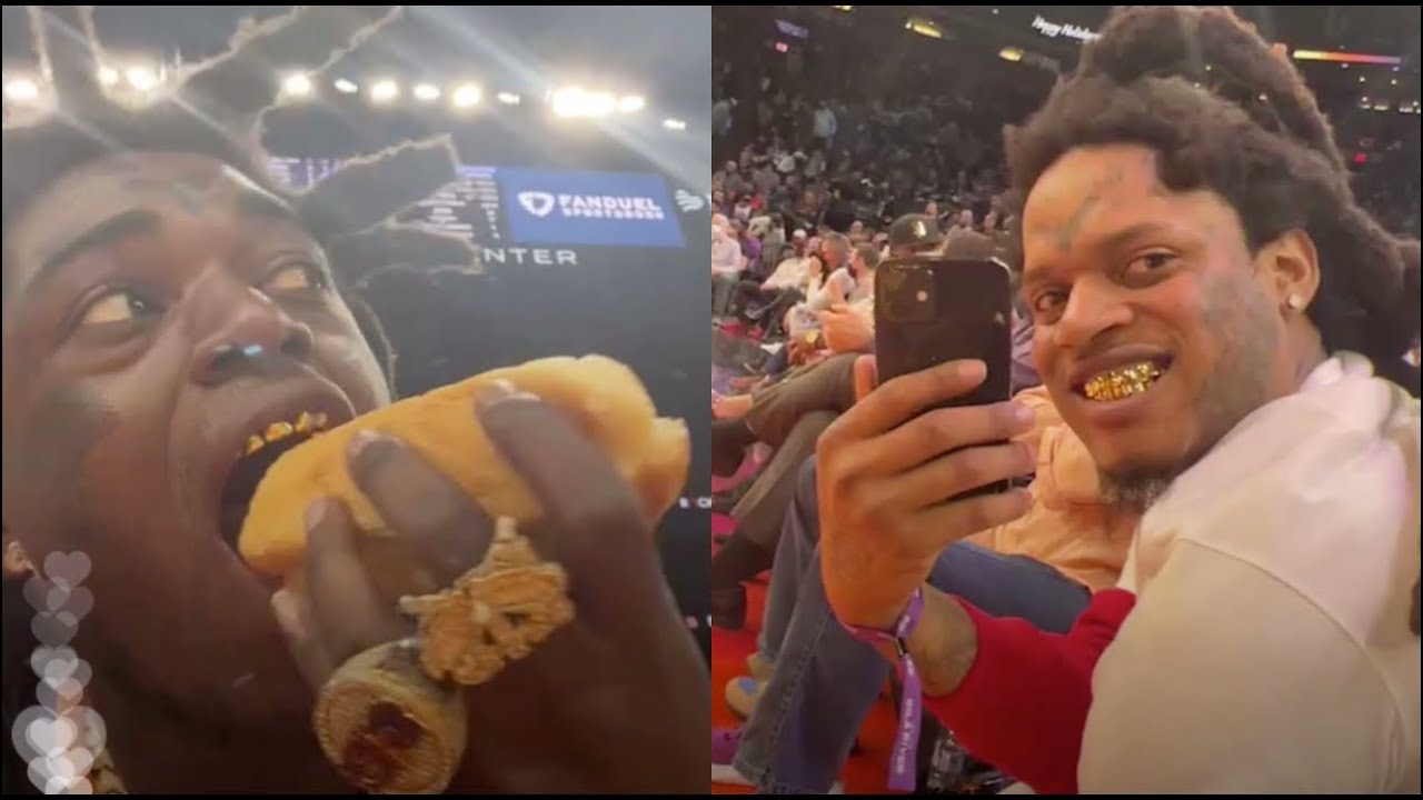 Watch “Hotdog Mouf Boy” Kodak Black Slamming A Glizzy Court-side Steph Curry Game on YouTube Watch “Hotdog Mouf Boy” Kodak Black Slamming A Glizzy Court-side Steph Curry Game on YouTube