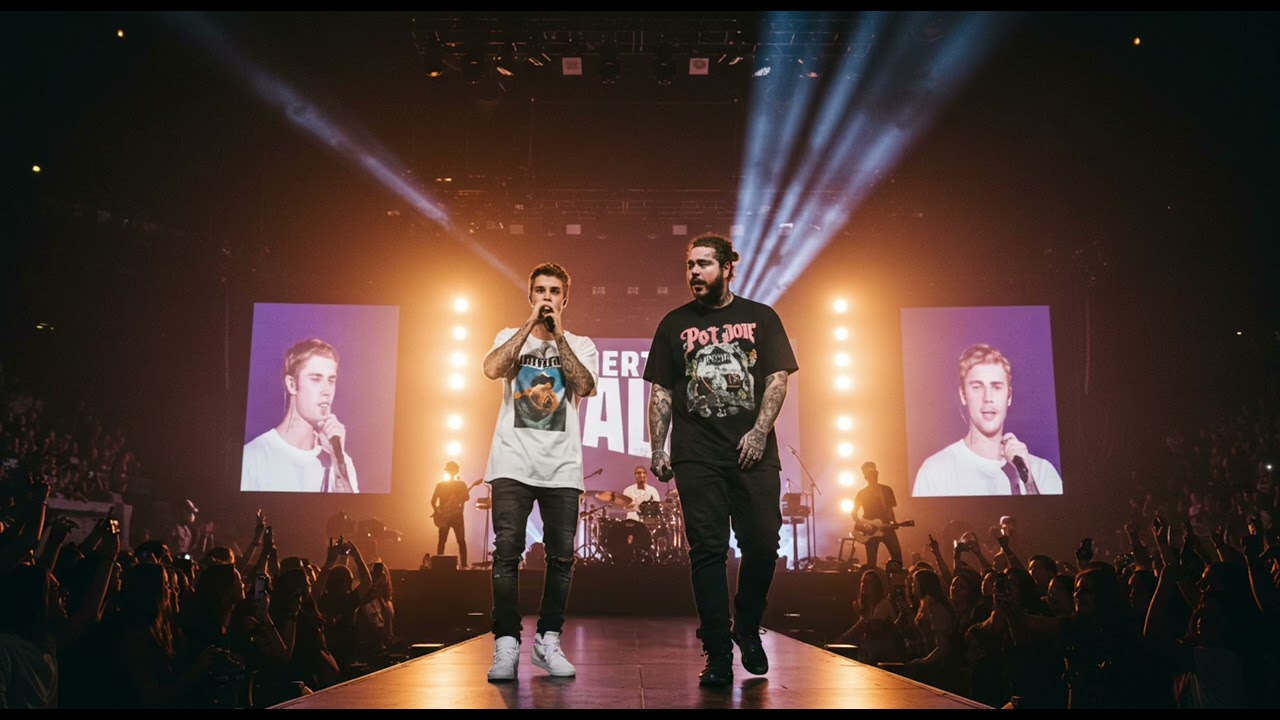 “Echoes in My Mind” 🌀 | Justin Bieber ft. Post Malone l Emotional Lyrics Video