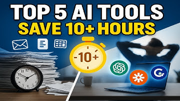 Top 5 AI Tools That Will Save You 10+ Hours Every Week