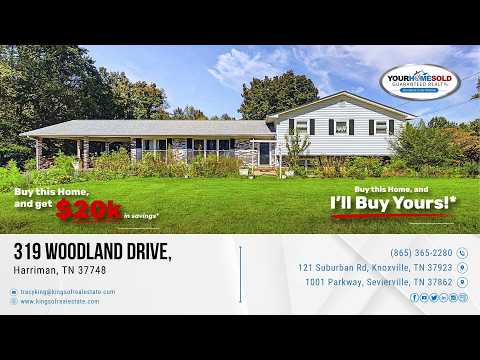 319 Woodland Dr, Harriman, TN home video tour