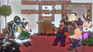 FNF Universal Collision | Uproar - LIQUIDATOR SECTION with Lyrics (Singing)