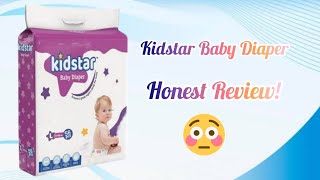 কিডস্টার ডায়পার রিভিউ/ Kidstar baby diaper review Bangladesh