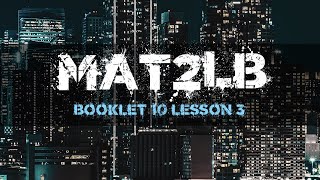 Grade 10 FF Math: Unit 10 Lesson 3 - Mixed Addition and Subtraction with Integers