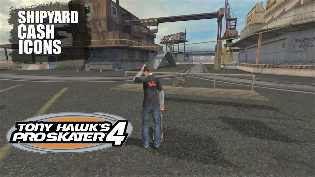 Tony Hawk's Pro Skater 4 (PS2) - Shipyard: Cash Icons
